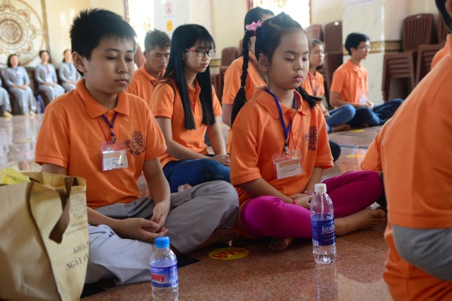 Chùa Giác Ngộ tổ chức khóa tu Ngày An Lạc lần 1