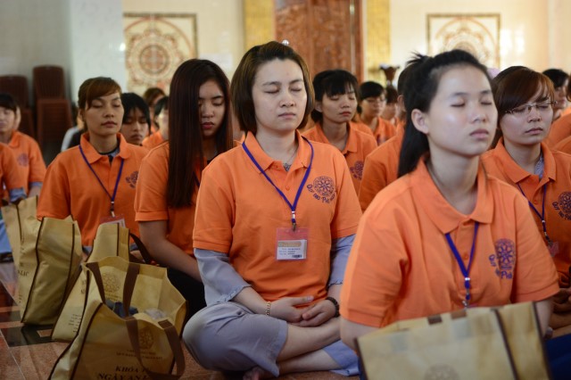 Chùa Giác Ngộ tổ chức khóa tu Ngày An Lạc lần 1