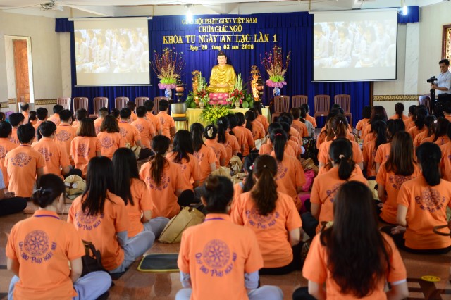 Chùa Giác Ngộ tổ chức khóa tu Ngày An Lạc lần 1