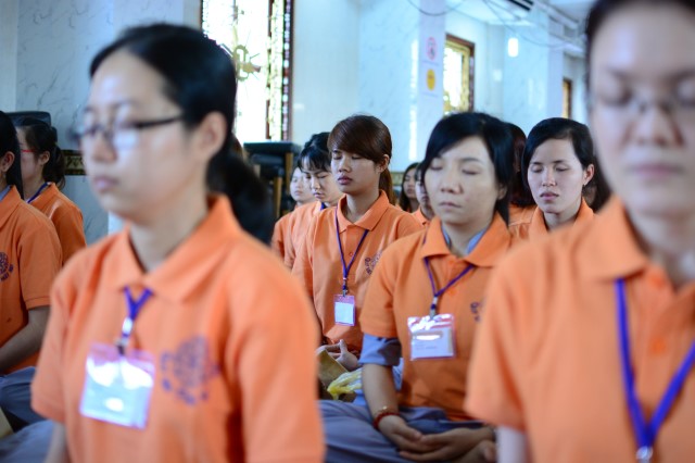 Chùa Giác Ngộ tổ chức khóa tu Ngày An Lạc lần 1