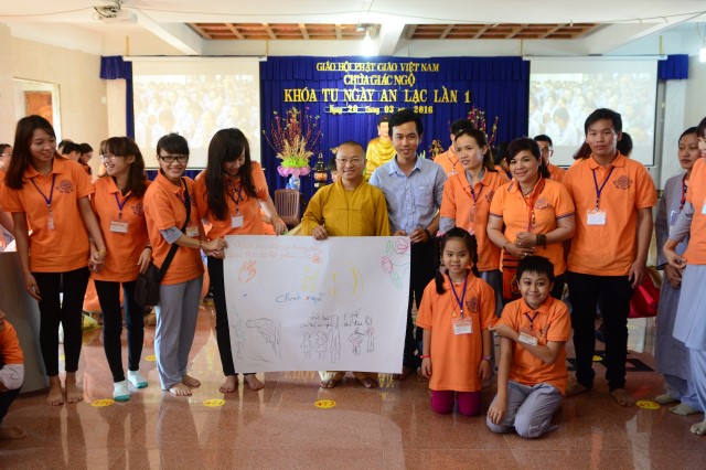 Chùa Giác Ngộ tổ chức khóa tu Ngày An Lạc lần 1