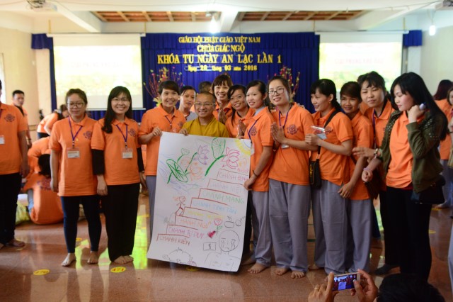 Chùa Giác Ngộ tổ chức khóa tu Ngày An Lạc lần 1