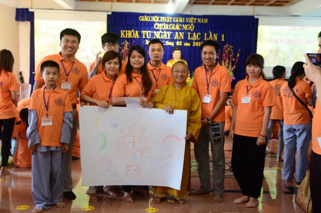 Chùa Giác Ngộ tổ chức khóa tu Ngày An Lạc lần 1