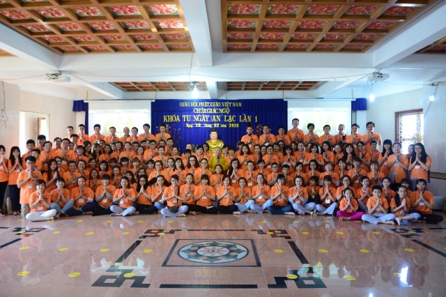 Chùa Giác Ngộ tổ chức khóa tu Ngày An Lạc lần 1