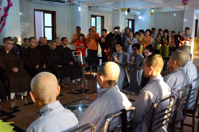 Chùa Giác Ngộ: Lễ tổng kết các hoạt động Phật sự 2015 và phương hướng Phật sự 2016