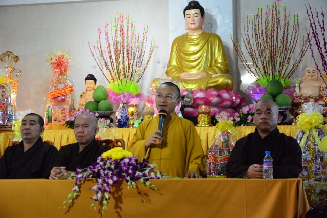 Chùa Giác Ngộ: Lễ tổng kết các hoạt động Phật sự 2015 và phương hướng Phật sự 2016