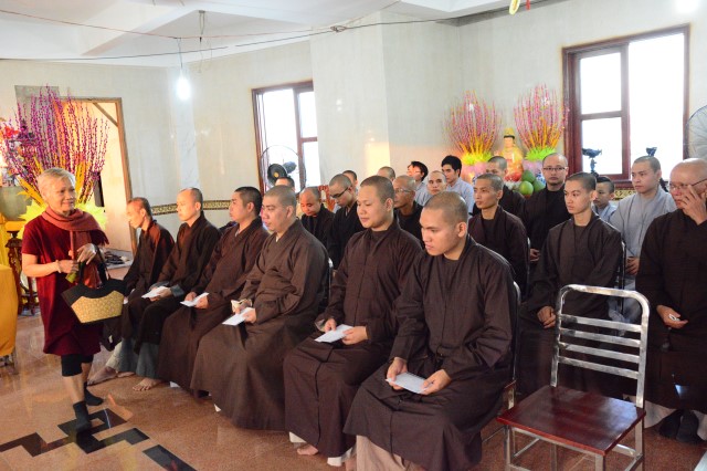 Chùa Giác Ngộ: Lễ tổng kết các hoạt động Phật sự 2015 và phương hướng Phật sự 2016