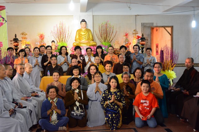 Chùa Giác Ngộ: Lễ tổng kết các hoạt động Phật sự 2015 và phương hướng Phật sự 2016