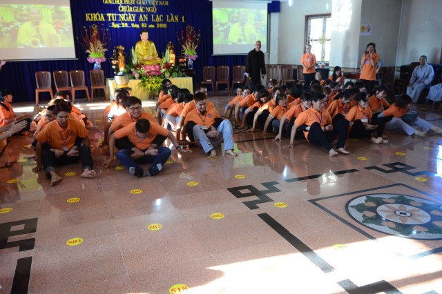 Chùa Giác Ngộ tổ chức khóa tu Ngày An Lạc lần 1