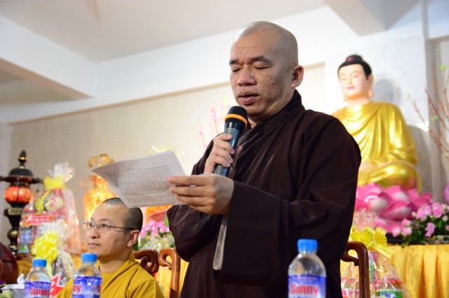 Chùa Giác Ngộ: Lễ tổng kết các hoạt động Phật sự 2015 và phương hướng Phật sự 2016