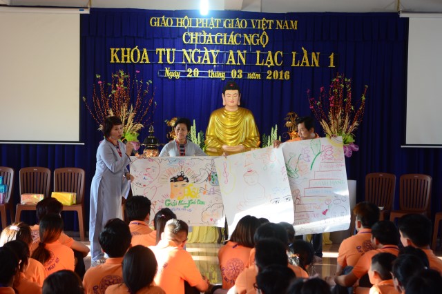 Chùa Giác Ngộ tổ chức khóa tu Ngày An Lạc lần 1