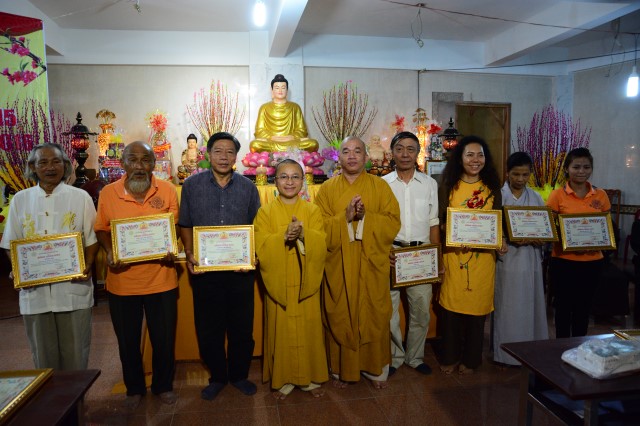 Chùa Giác Ngộ: Lễ tổng kết các hoạt động Phật sự 2015 và phương hướng Phật sự 2016