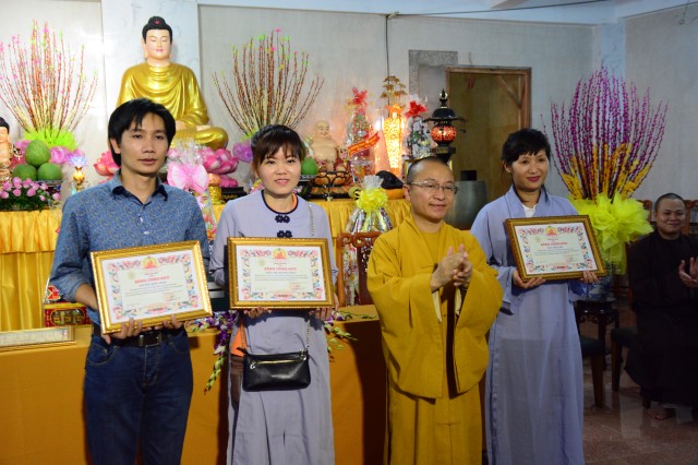 Chùa Giác Ngộ: Lễ tổng kết các hoạt động Phật sự 2015 và phương hướng Phật sự 2016