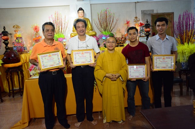 Chùa Giác Ngộ: Lễ tổng kết các hoạt động Phật sự 2015 và phương hướng Phật sự 2016