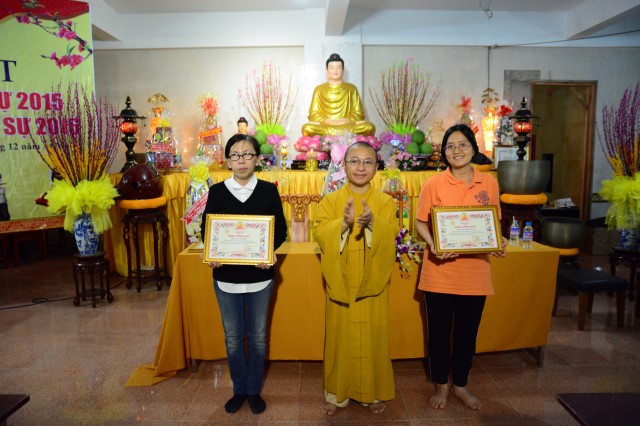 Chùa Giác Ngộ: Lễ tổng kết các hoạt động Phật sự 2015 và phương hướng Phật sự 2016