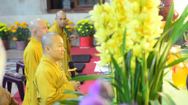 Chùa Giác Ngộ: Lễ đón giao thừa mừng xuân Bính Thân 2016