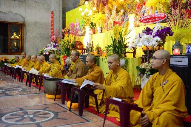 Chùa Giác Ngộ: Lễ đón giao thừa mừng xuân Bính Thân 2016