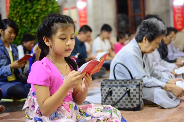 Chùa Giác Ngộ: Lễ đón giao thừa mừng xuân Bính Thân 2016