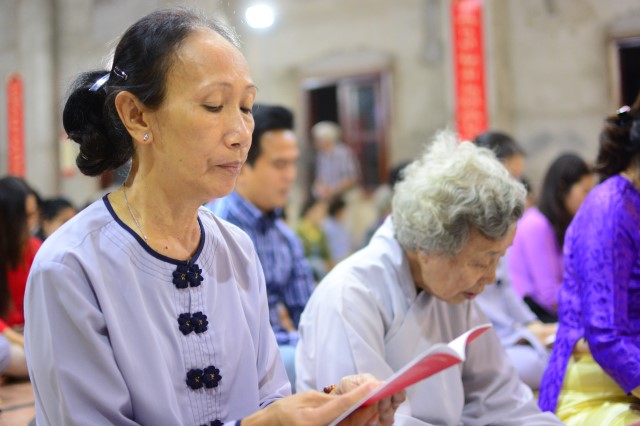 Chùa Giác Ngộ: Lễ đón giao thừa mừng xuân Bính Thân 2016