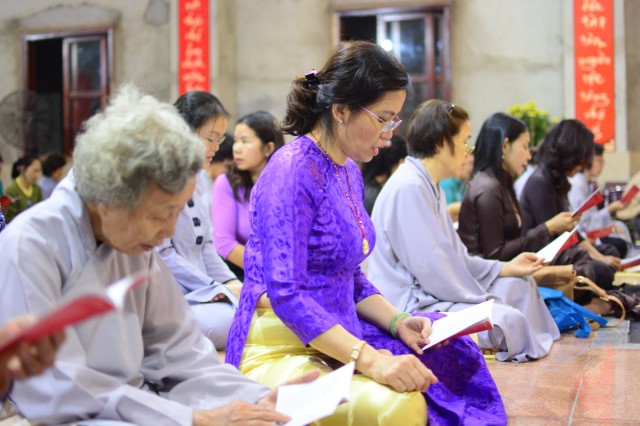 Chùa Giác Ngộ: Lễ đón giao thừa mừng xuân Bính Thân 2016