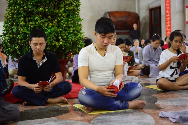 Chùa Giác Ngộ: Lễ đón giao thừa mừng xuân Bính Thân 2016