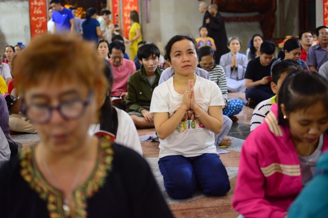 Chùa Giác Ngộ: Lễ đón giao thừa mừng xuân Bính Thân 2016