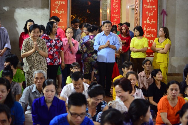 Chùa Giác Ngộ: Lễ đón giao thừa mừng xuân Bính Thân 2016