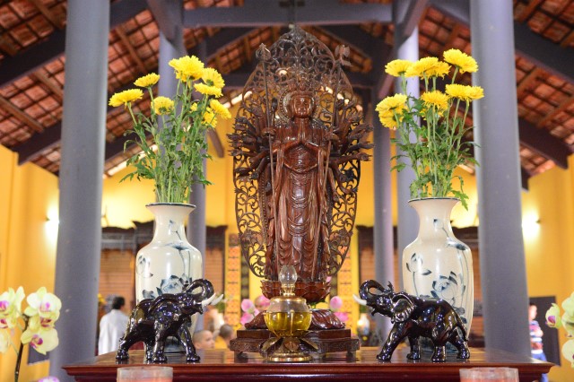 Chùa Giác Ngộ: 1000 Phật tử hành hương thập tự đầu năm Bính Thân 2016