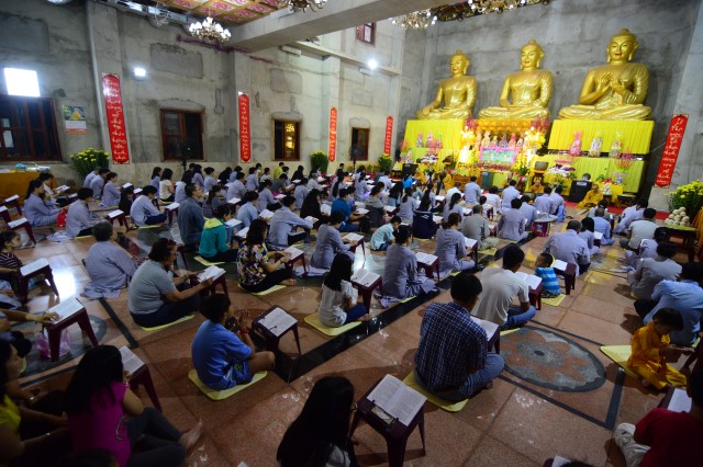 Chùa Giác Ngộ: Lễ quy y Tam Bảo đầu xuân Bính Thân 2016