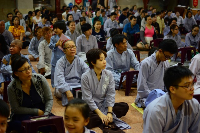 Chùa Giác Ngộ: Lễ quy y Tam Bảo đầu xuân Bính Thân 2016