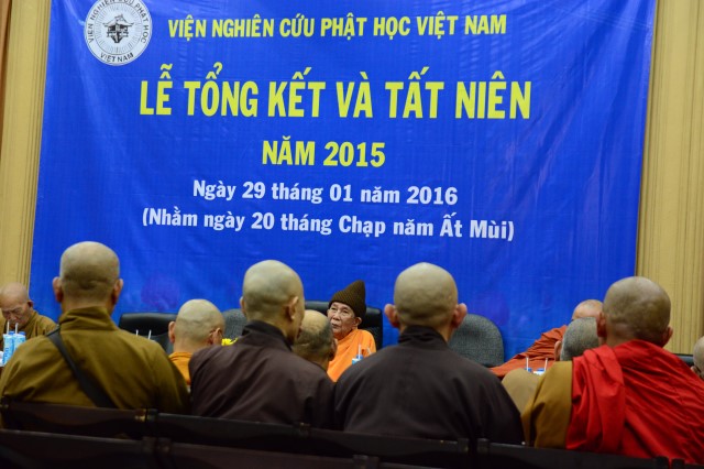 Viện Nghiên cứu Phật học Việt Nam tổ chức lễ tổng kết Phật sự 2015 và phương hướng hoạt động 2016