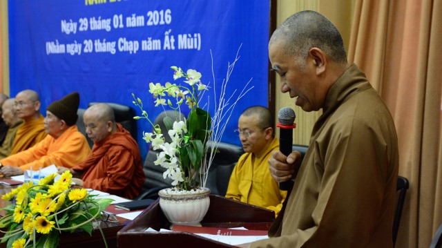 Viện Nghiên cứu Phật học Việt Nam tổ chức lễ tổng kết Phật sự 2015 và phương hướng hoạt động 2016