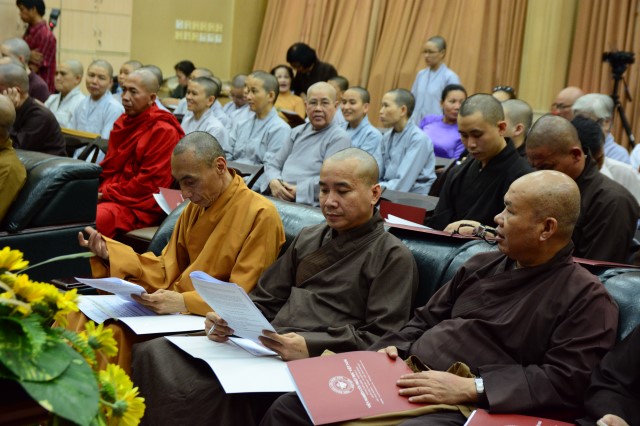 Viện Nghiên cứu Phật học Việt Nam tổ chức lễ tổng kết Phật sự 2015 và phương hướng hoạt động 2016