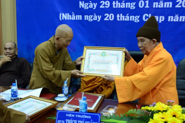 Viện Nghiên cứu Phật học Việt Nam tổ chức lễ tổng kết Phật sự 2015 và phương hướng hoạt động 2016