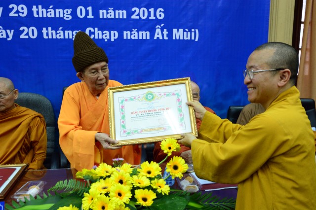 Viện Nghiên cứu Phật học Việt Nam tổ chức lễ tổng kết Phật sự 2015 và phương hướng hoạt động 2016
