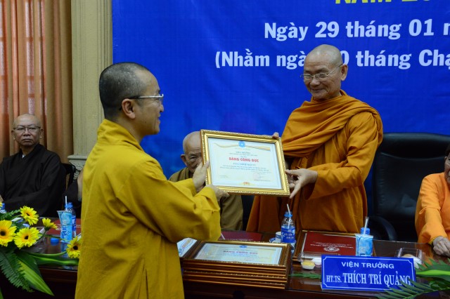 Viện Nghiên cứu Phật học Việt Nam tổ chức lễ tổng kết Phật sự 2015 và phương hướng hoạt động 2016