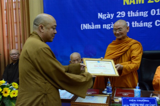 Viện Nghiên cứu Phật học Việt Nam tổ chức lễ tổng kết Phật sự 2015 và phương hướng hoạt động 2016