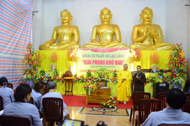 Chùa Giác Ngộ tổ chức khóa tu Ngày An Lạc lần 1