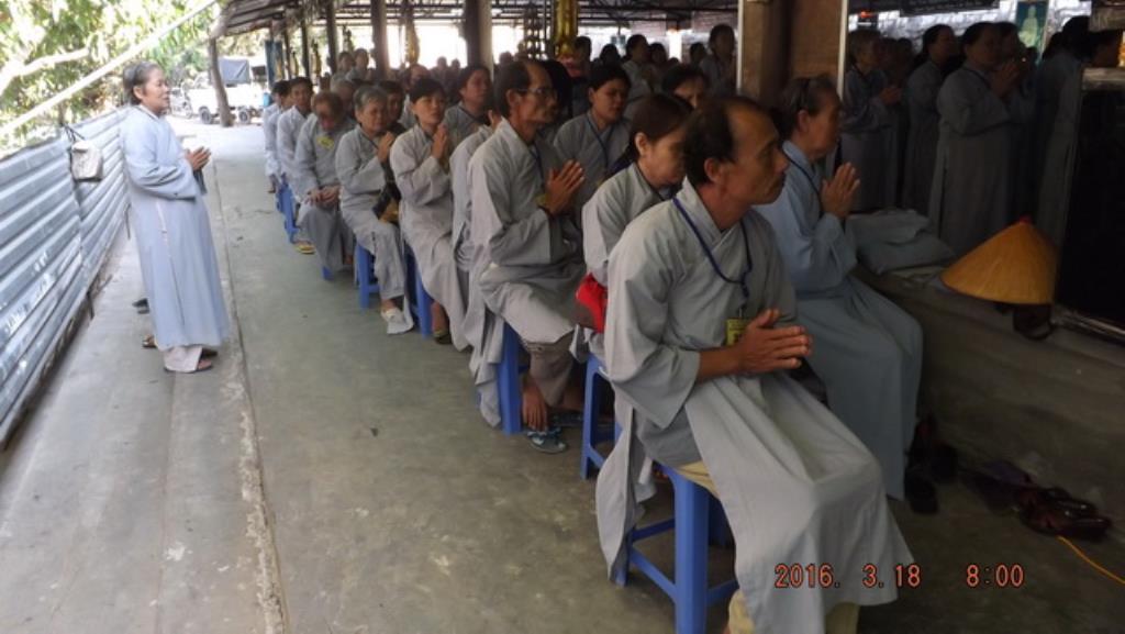 Chùa Linh Sơn Pháp Ấn: Khóa tu niệm Phật kỳ II năm 2016