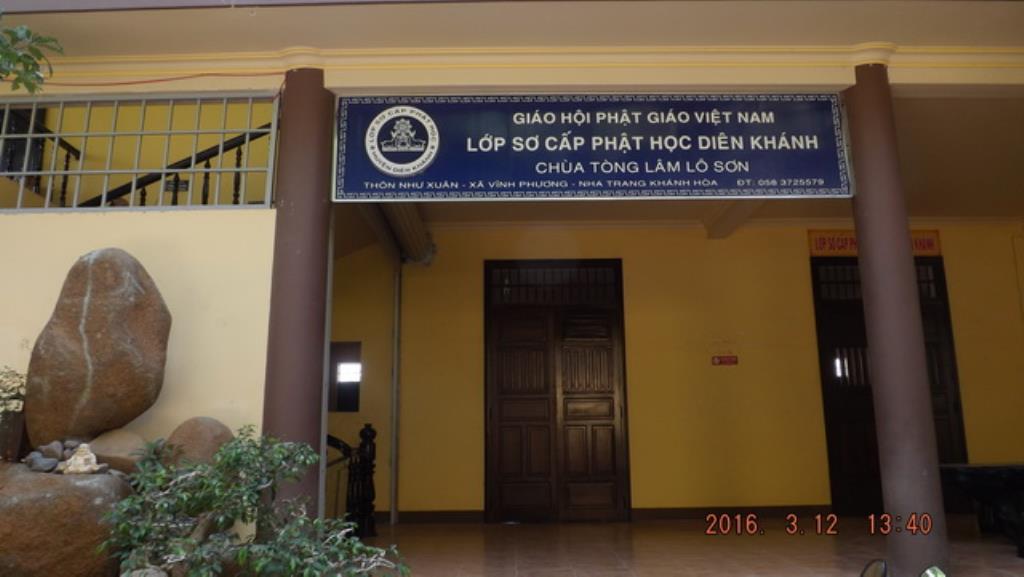 Thượng tọa Thích Minh Thành thuyết giảng tại chùa Tòng Lâm Lô Sơn