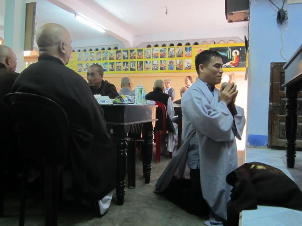 Tăng Ni Phật giáo Ninh Hòa bố-tát cuối năm