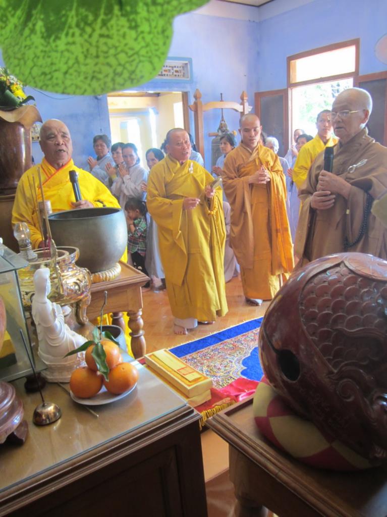 Chùa Long Hải tổ chức lễ húy kỵ tổ khai sơn