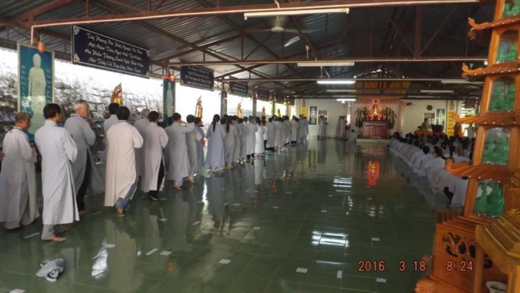 Chùa Linh Sơn Pháp Ấn: Khóa tu niệm Phật kỳ II năm 2016