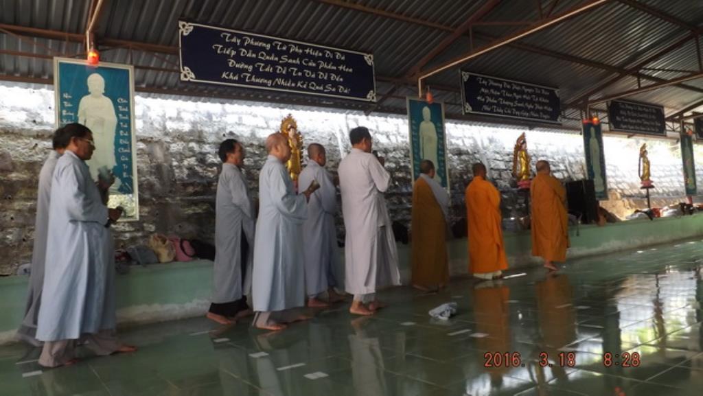 Chùa Linh Sơn Pháp Ấn: Khóa tu niệm Phật kỳ II năm 2016