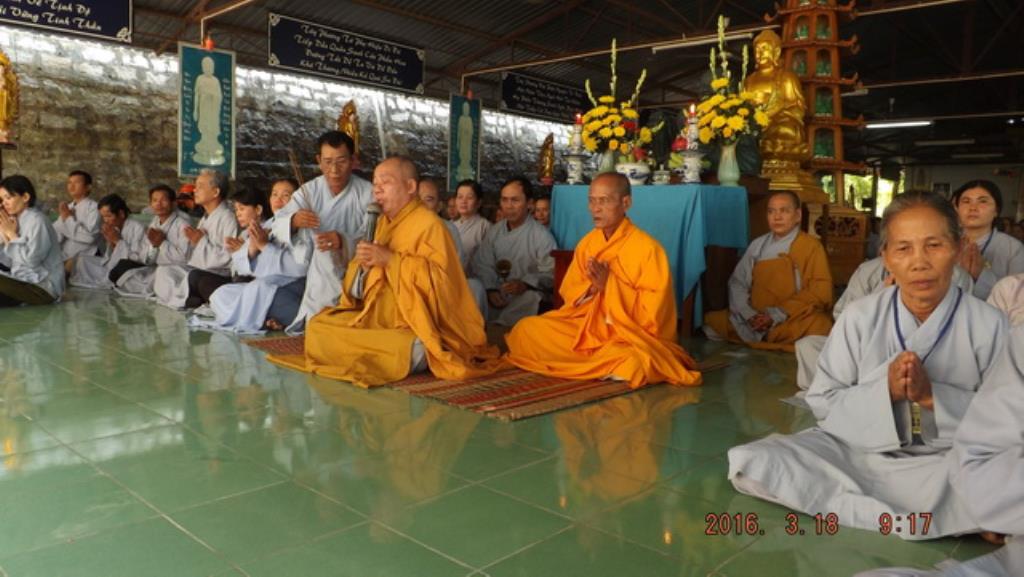 Chùa Linh Sơn Pháp Ấn: Khóa tu niệm Phật kỳ II năm 2016