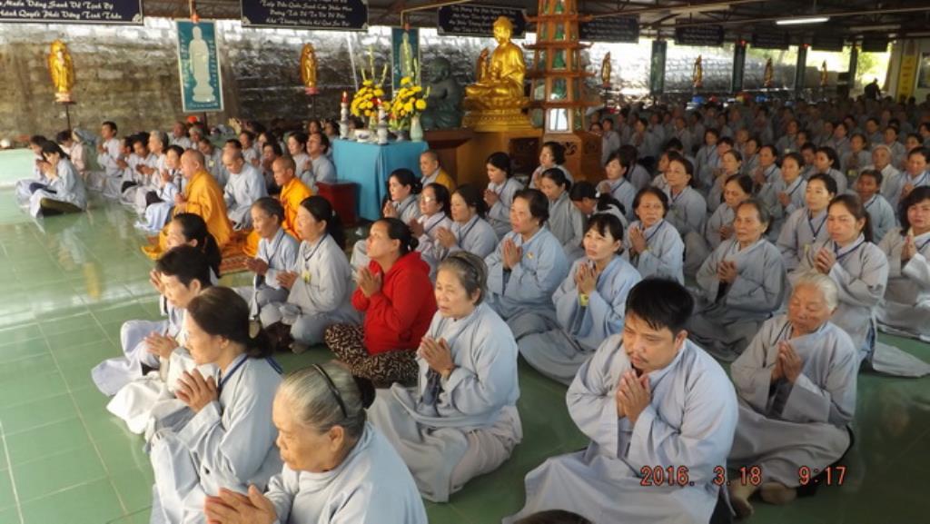 Chùa Linh Sơn Pháp Ấn: Khóa tu niệm Phật kỳ II năm 2016