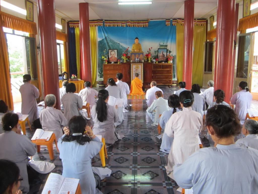 Tịnh xá Ngọc Sơn tổ chức khóa tu Bát quan trai đầu xuân Bính Thân