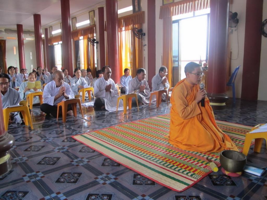 Tịnh xá Ngọc Sơn tổ chức khóa tu Bát quan trai đầu xuân Bính Thân