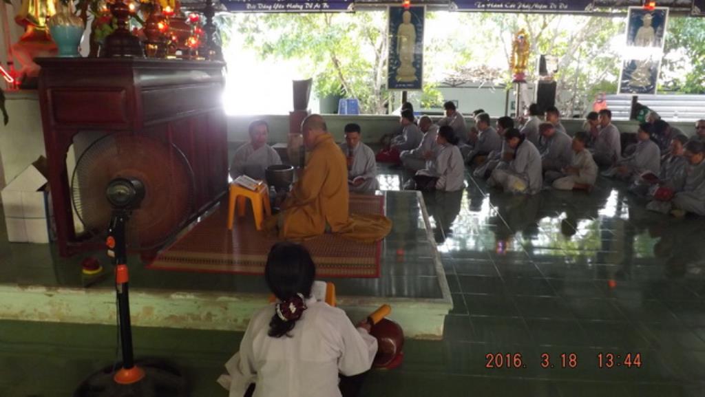 Chùa Linh Sơn Pháp Ấn: Khóa tu niệm Phật kỳ II năm 2016