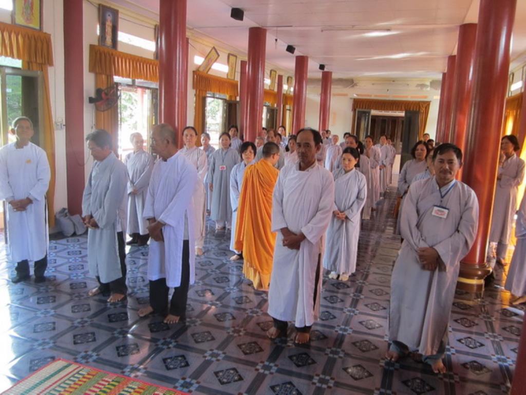 Tịnh xá Ngọc Sơn tổ chức khóa tu Bát quan trai đầu xuân Bính Thân